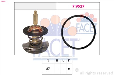 FACET 7.8807 Číslo výrobce: KW 580 807. EAN: 8012510031063.