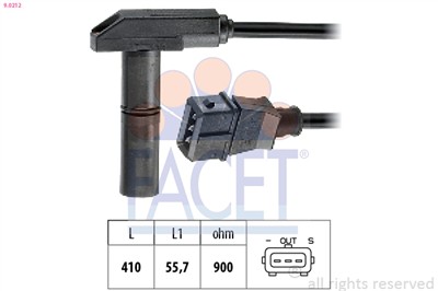FACET 9.0212 Číslo výrobce: EPS 1.953.212. EAN: 8012510078051.