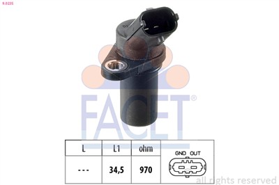 FACET 9.0235 Číslo výrobce: EPS 1.953.235. EAN: 8012510078884.