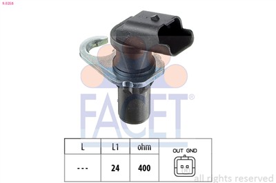 FACET 9.0258 Číslo výrobce: KW 453 258. EAN: 8012510088999.
