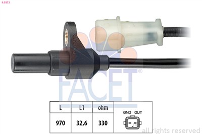 FACET 9.0373 Číslo výrobce: EPS 1.953.373. EAN: 8012510098479.