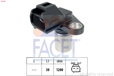 FACET 9.0497 Číslo výrobce: EPS 1.953.497. EAN: 8012510025086.