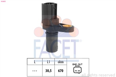 FACET 9.0635 Číslo výrobce: EPS 1.953.635. EAN: 8012510300480.