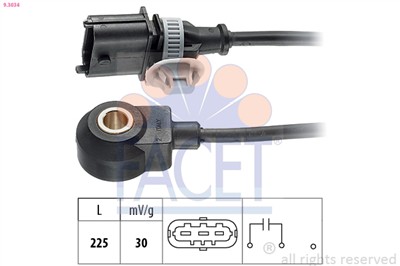 FACET 9.3034 Číslo výrobce: EPS 1.957.034. EAN: 8012510007884.