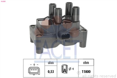 FACET 9.6381 Číslo výrobce: EPS 1.970.481. EAN: 8012510022719.