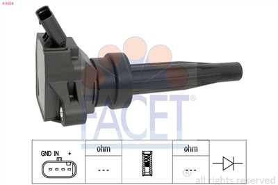 FACET 9.6558 Číslo výrobce: EPS 1.970.658. EAN: 8012510303085.