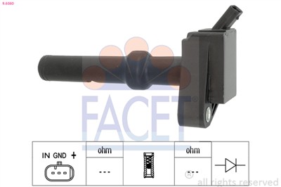 FACET 9.6560 Číslo výrobce: EPS 1.970.660. EAN: 8012510303078.
