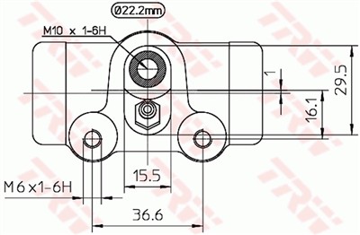 TRW BWH145 EAN: 3322937003068.