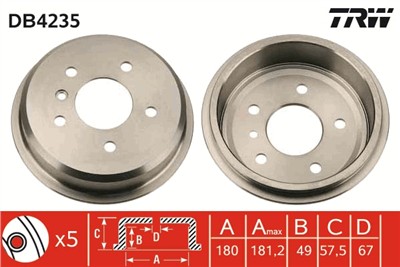 TRW DB4235 EAN: 3322937241378.