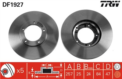 TRW DF1927 EAN: 3322936192701.