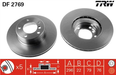 TRW DF2769 EAN: 3322937184491.