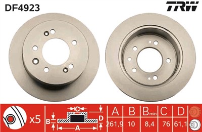 TRW DF4923 EAN: 3322937950997.