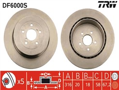 TRW DF6000S TRW SINGLE