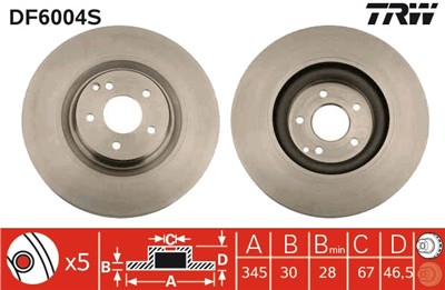 TRW DF6004S EAN: 3322937967384.
