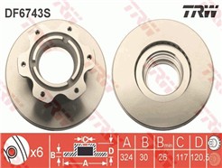 TRW DF6743S TRW SINGLE