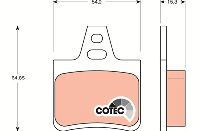 TRW GDB1247 Číslo výrobce: 20162. EAN: 3322937138814.