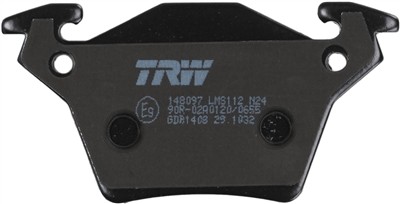 TRW GDB1408 Číslo výrobce: 23020. EAN: 3322937264834.