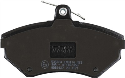 TRW GDB1437 Číslo výrobce: 21945. EAN: 3322937282630.