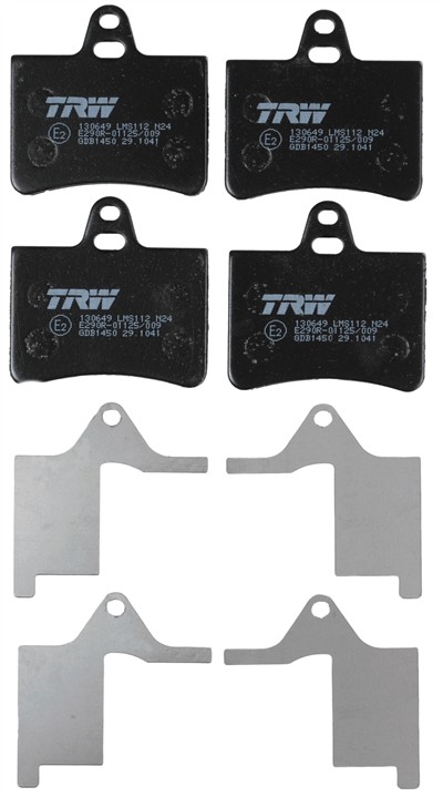 TRW GDB1450 Číslo výrobce: 23305. EAN: 3322937283743.