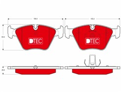 TRW GDB1531DTE DTEC COTEC