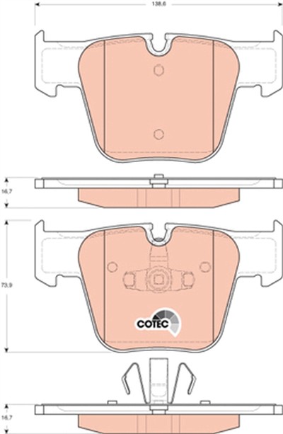TRW GDB1674 EAN: 3322937493302.