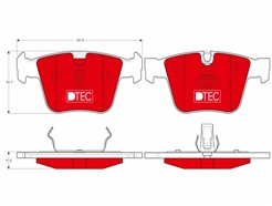 TRW GDB1675DTE DTEC COTEC