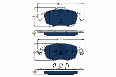 TRW GDB1690BTE Číslo výrobce: 24538. EAN: 3322938428365.