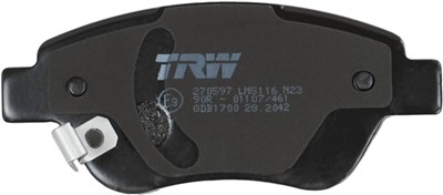 TRW GDB1700 Číslo výrobce: 23705. EAN: 3322937517688.