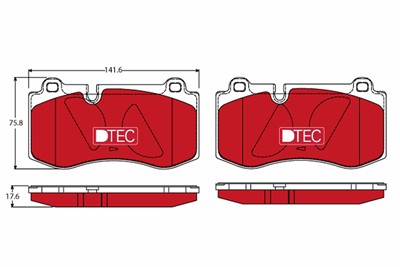TRW GDB1733DTE Číslo výrobce: 23960. EAN: 3322938283711.