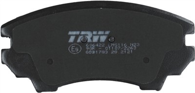 TRW GDB1783 Číslo výrobce: 24412. EAN: 3322937918409.