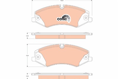 TRW GDB1825 Číslo výrobce: 25021. EAN: 3322937992409.
