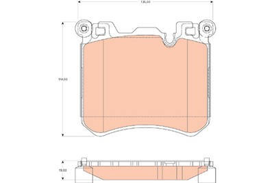 TRW GDB1826 Číslo výrobce: 24524. EAN: 3322937992416.