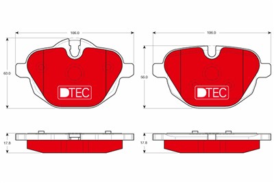 TRW GDB1840DTE Číslo výrobce: 24561. EAN: 3322938227104.