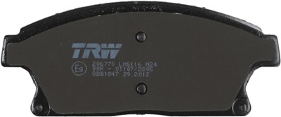 TRW GDB1847 Číslo výrobce: 25034. EAN: 3322938017170.