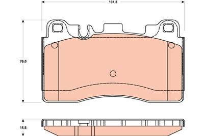 TRW GDB1906 Číslo výrobce: 24606. EAN: 3322938085728.