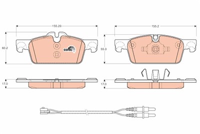 TRW GDB1929 Číslo výrobce: 25222. EAN: 3322938142377.