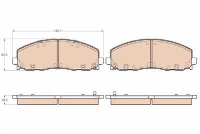 TRW GDB1944 Číslo výrobce: 25378. EAN: 3322938147310.