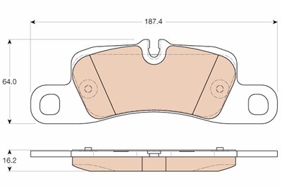 TRW GDB1962 Číslo výrobce: 24552. EAN: 3322938152246.