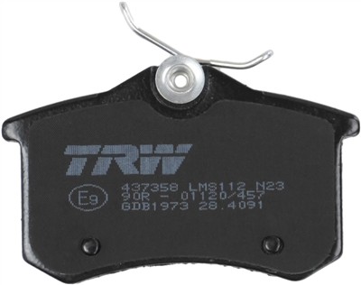 TRW GDB1973 Číslo výrobce: 20960. EAN: 3322938154783.