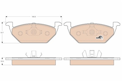 TRW GDB1984 Číslo výrobce: 21974. EAN: 3322938162481.