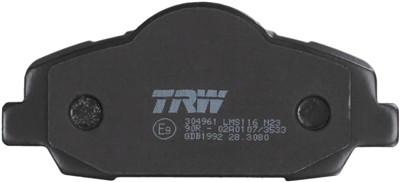 TRW GDB1992 Číslo výrobce: 25250. EAN: 3322938162542.