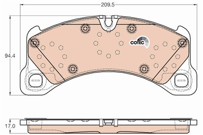 TRW GDB2004 Číslo výrobce: 24553. EAN: 3322938183905.