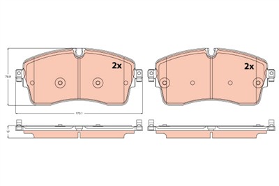 TRW GDB2255 EAN: 3322938473389.