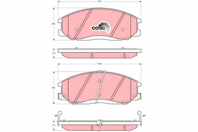 TRW GDB3244 EAN: 3322937278510.