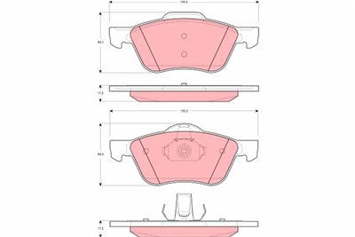TRW GDB3272 Číslo výrobce: 23159. EAN: 3322937287819.