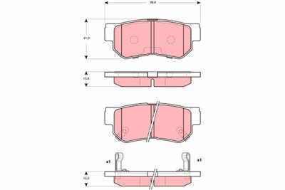 TRW GDB3298 Číslo výrobce: 23543. EAN: 3322937300679.