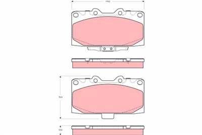 TRW GDB3307 EAN: 3322937320295.