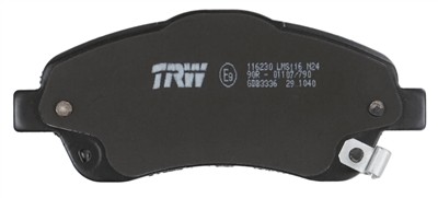 TRW GDB3336 Číslo výrobce: 23480. EAN: 3322937353439.