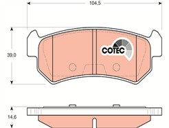 TRW GDB3348 COTEC