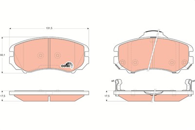 TRW GDB3352 Číslo výrobce: 23891. EAN: 3322937367986.